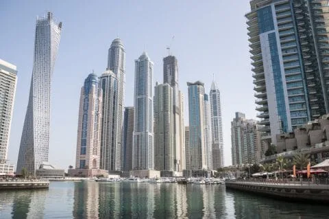 marina bay - dubai - united arab emirates