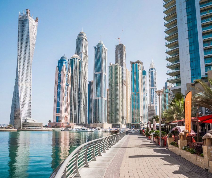 marina bay - dubai - united arab emirates