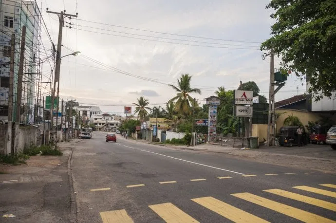 colombo street - sri lanka