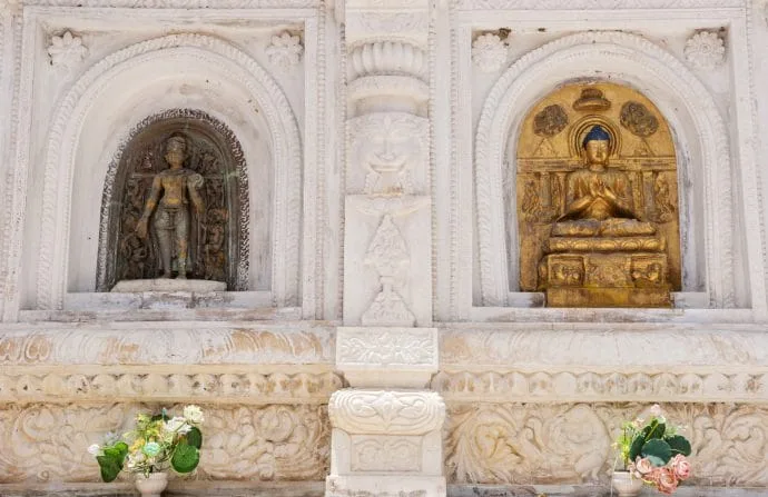 bodhgaya mahabodhi temple - india