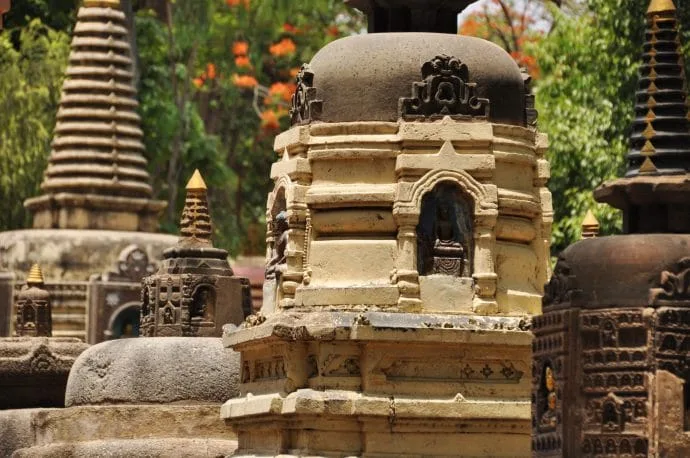 bodhgaya mahabodhi temple - india