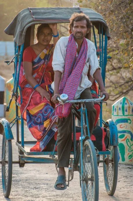 towards sujata temple bodhgaya - india