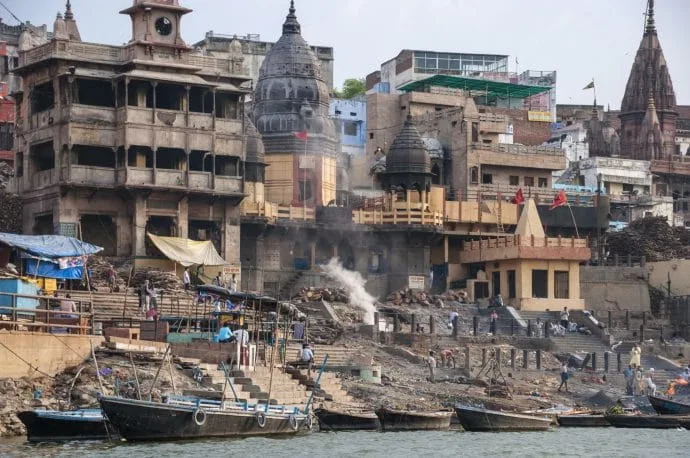 boat trip ganges varanasi - india