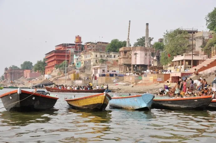 boat trip ganges varanasi - india