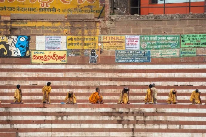boat trip ganges varanasi - india