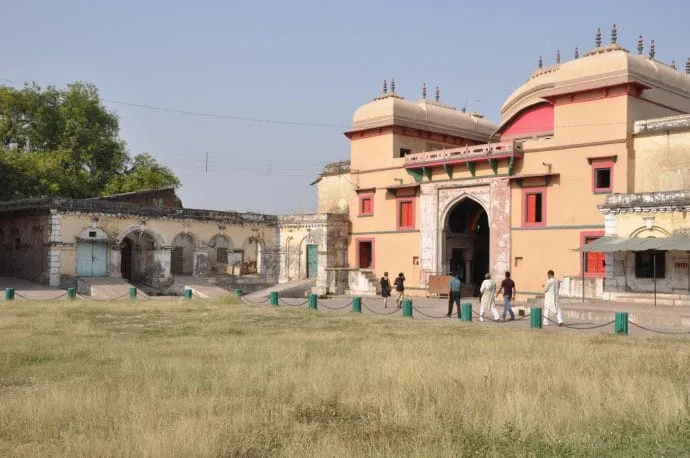 ramngar fort building varanasi - india