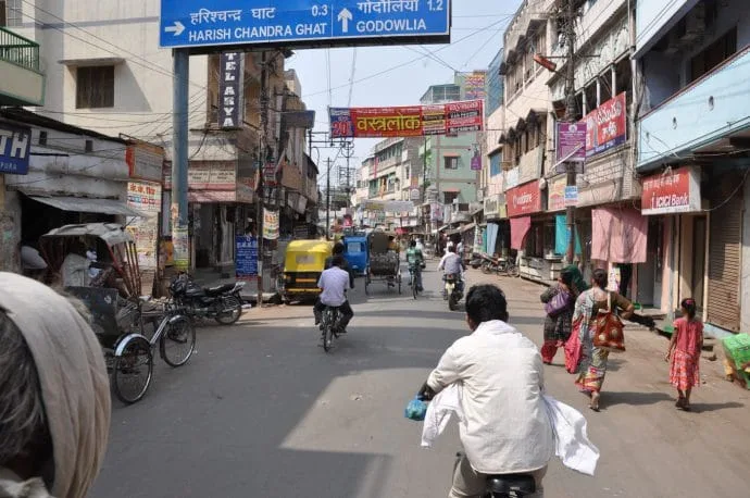 rickshaw varanasiv street