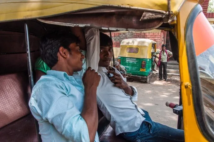 tuk tuk varanasi - india