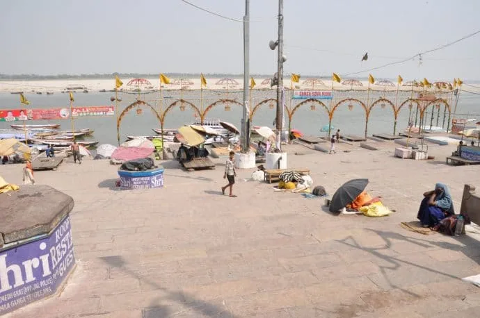a ghat varanasi - india