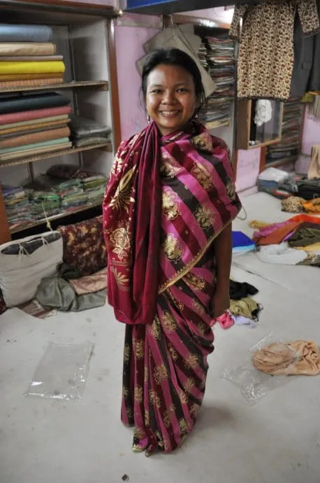 silk sale varanasi - india