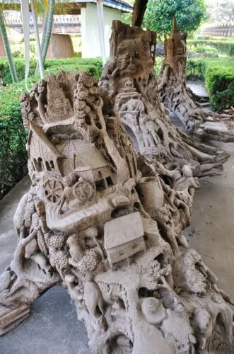 Very beautiful wooden sculptures.