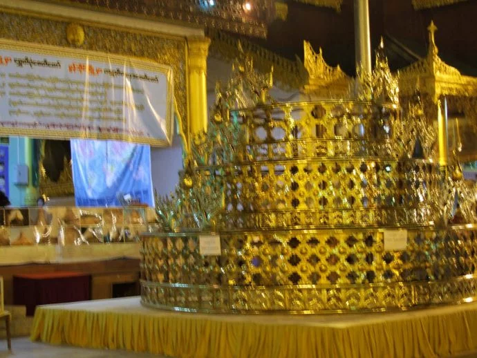 shwedagon pagoda Yangon 2008 - Myanmar