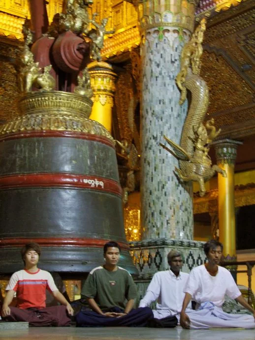 shwedagon pagoda Yangon 2008 - Myanmar