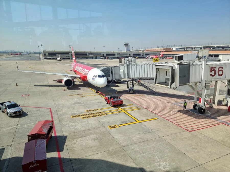 plane air asia airport don muang bangkok