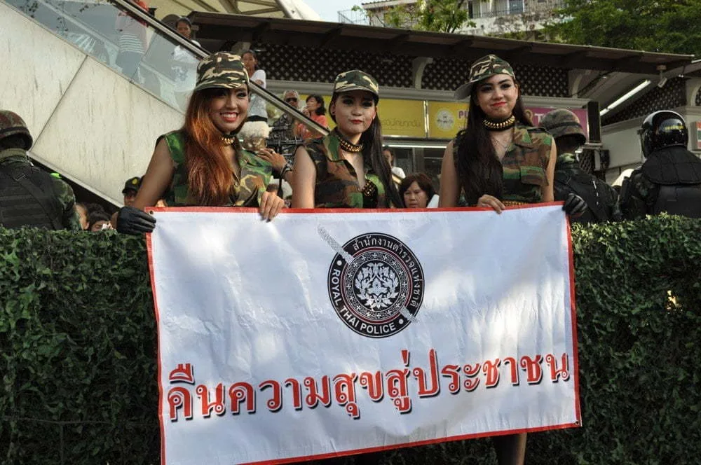 Happiness Day Junta Thailand