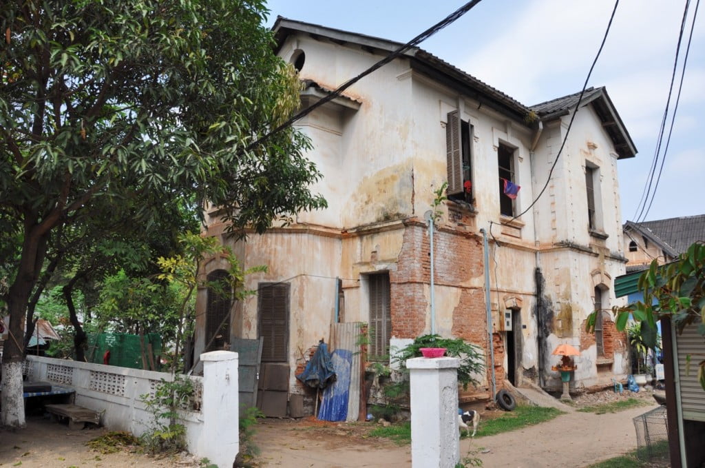 Une maison « à la française » datant de l'époque coloniale.