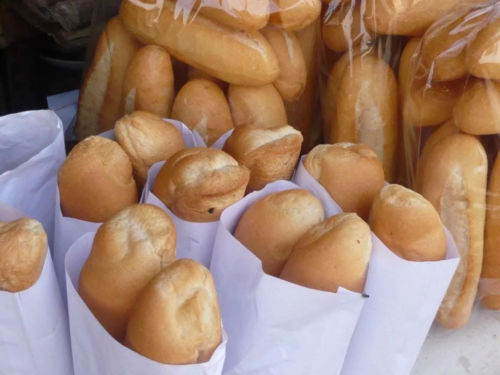 Baguettes in Vientiane Laos