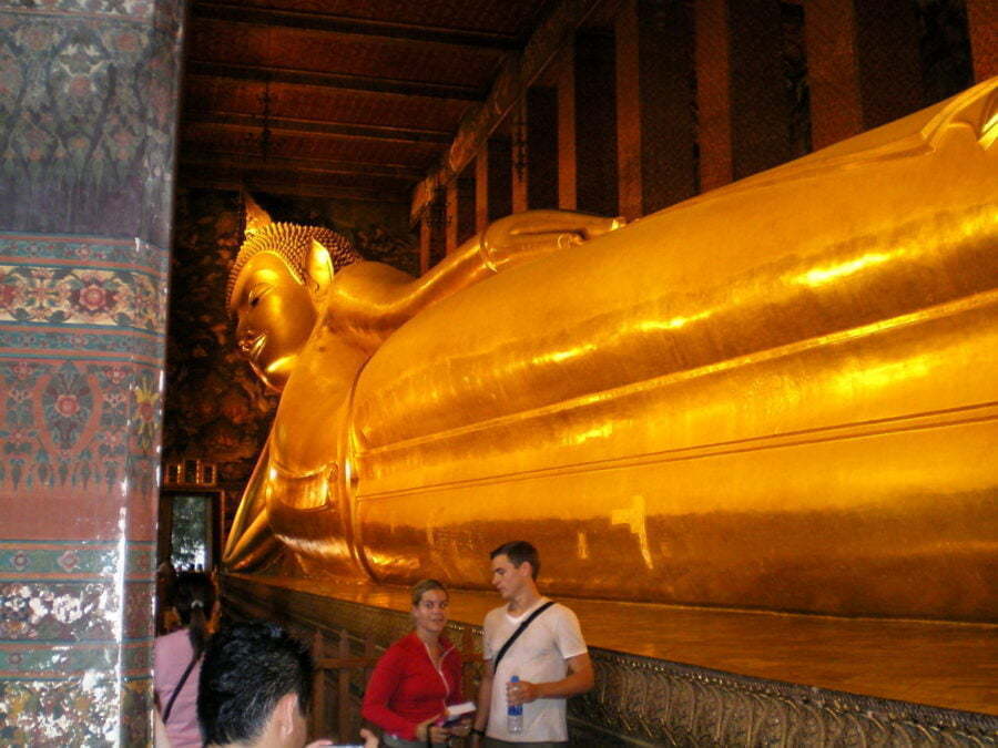 bouddha couche wat pho 2006