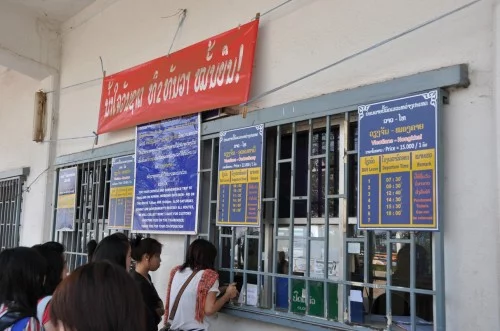 Payment for return ticket to Udon Thani in Thailand.