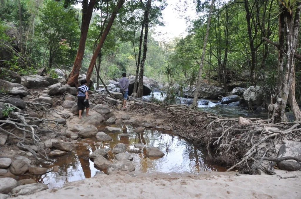 Huai Luang waterfall - Phu Chong Na Yoi National Park-Ubon Ratchathani