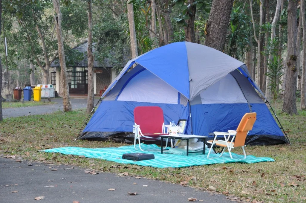Camping tent Phu Chong Na Yoi National Park-Ubon Ratchathani