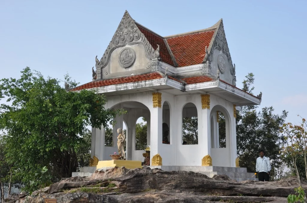 Near the temple at Khao Phra Wihan National Park