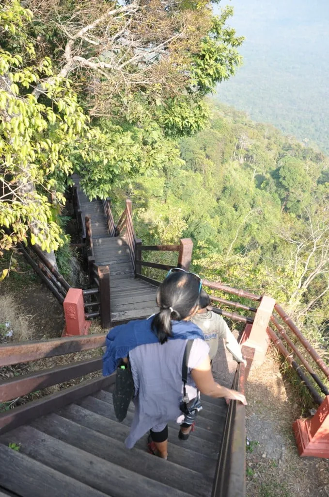 Bas relief Khao Phra Wihan National Park