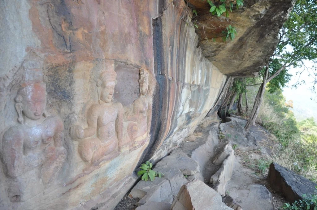 Bas relief Khao Phra Wihan National Park