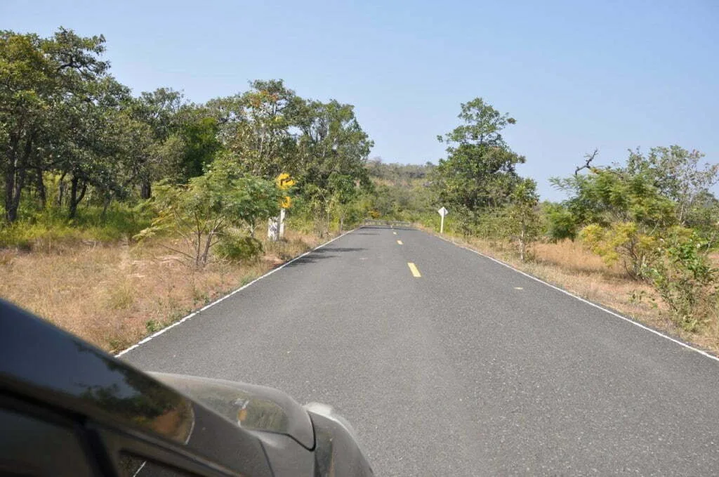 on the road to Wat Patihan-Ubon Ratchathani