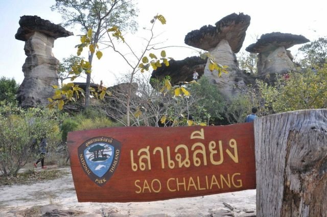 Sao Chaliang-Pha Taem National Park Ubon Ratchathani
