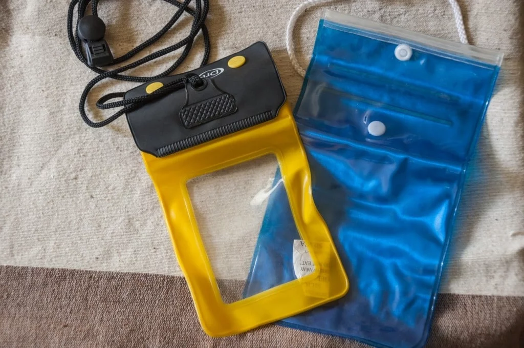Waterproof bags for Songkran