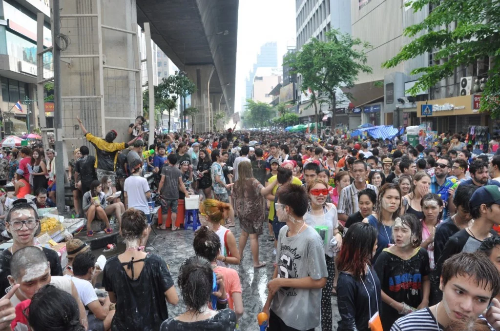 Songkran 2014 Silom