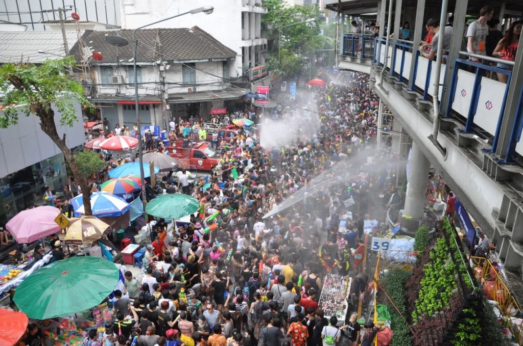 Songkran 2014 Silom