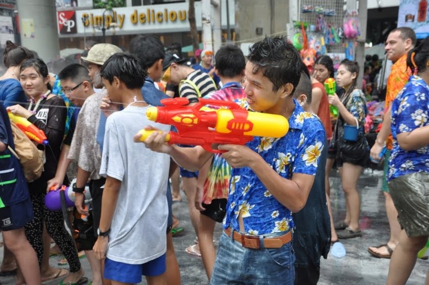 Songkran 2014 Silom