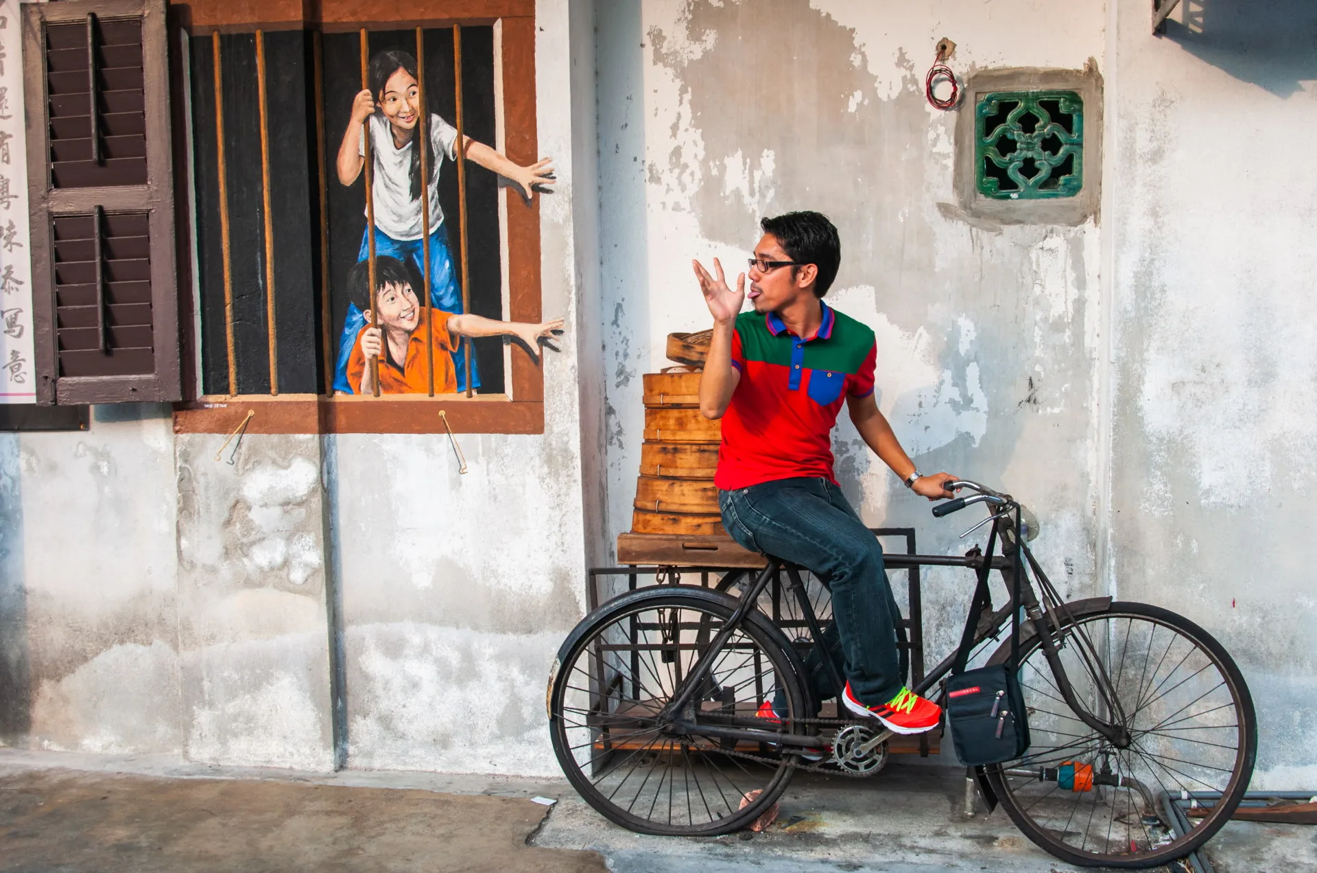 interaction i want pau wk setor street art penang