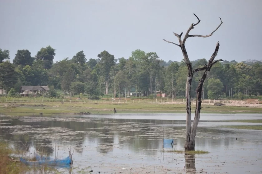 turtle lake savannakhet laos