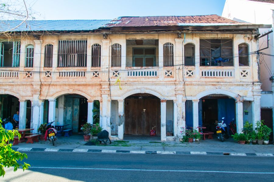maison ancienne savannakhet laos