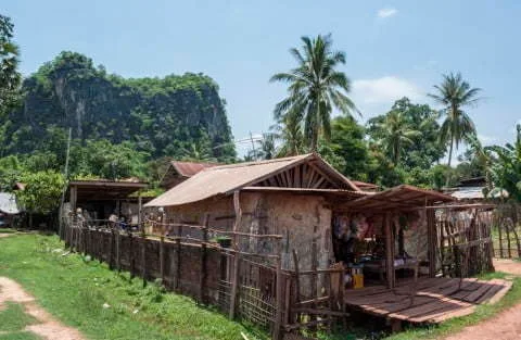 thakhek village laos