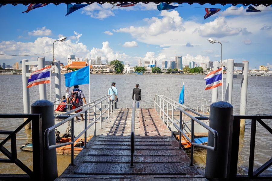 Embarcadère de Kamnan Khao à Bang Kachao
