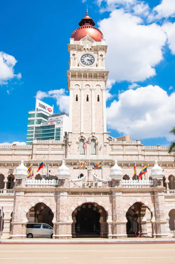 clock Sultan Abdul Samad Building kuala lumpur