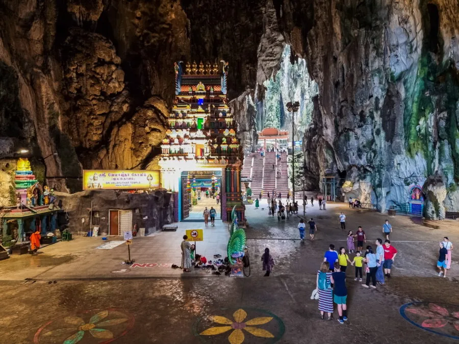 interior batu caves kuala lumpur