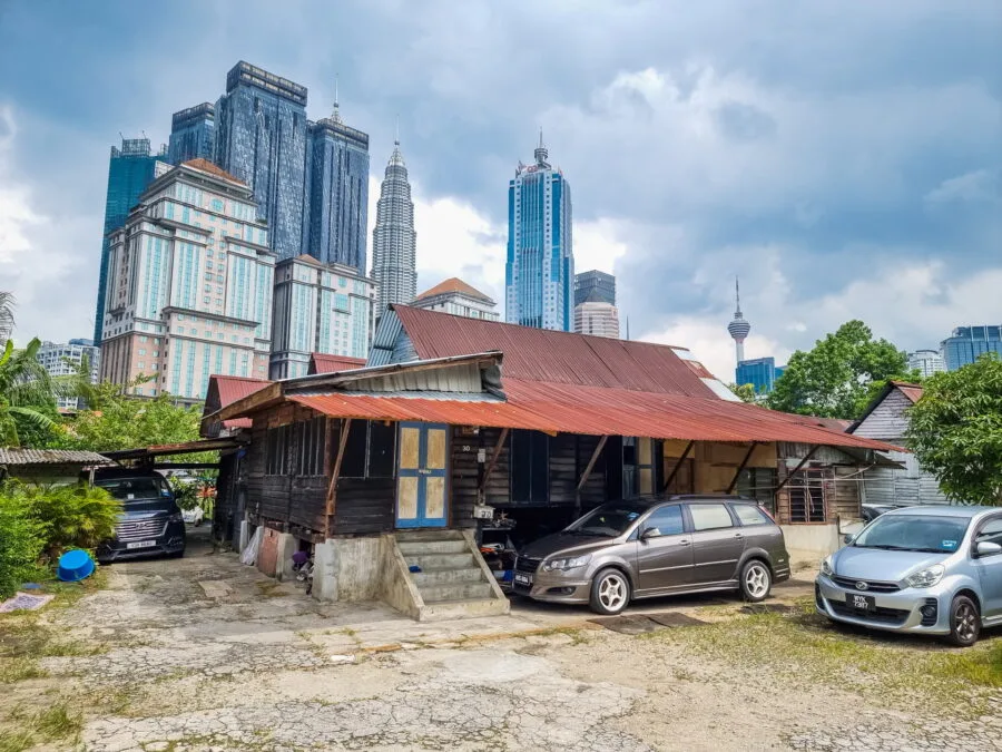traditional house kampung baru district kuala lumpur