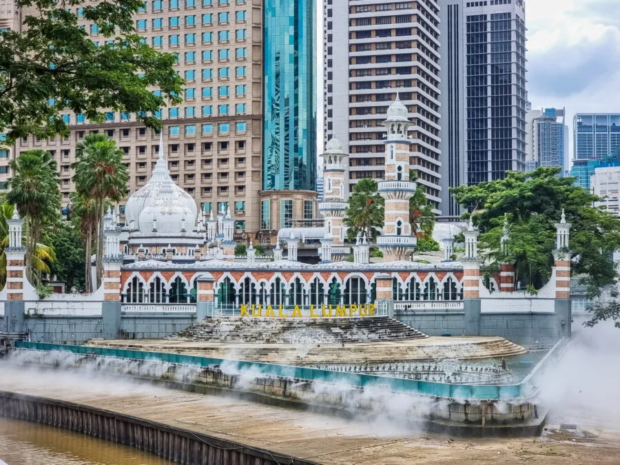 jamek mosque kuala lumpur
