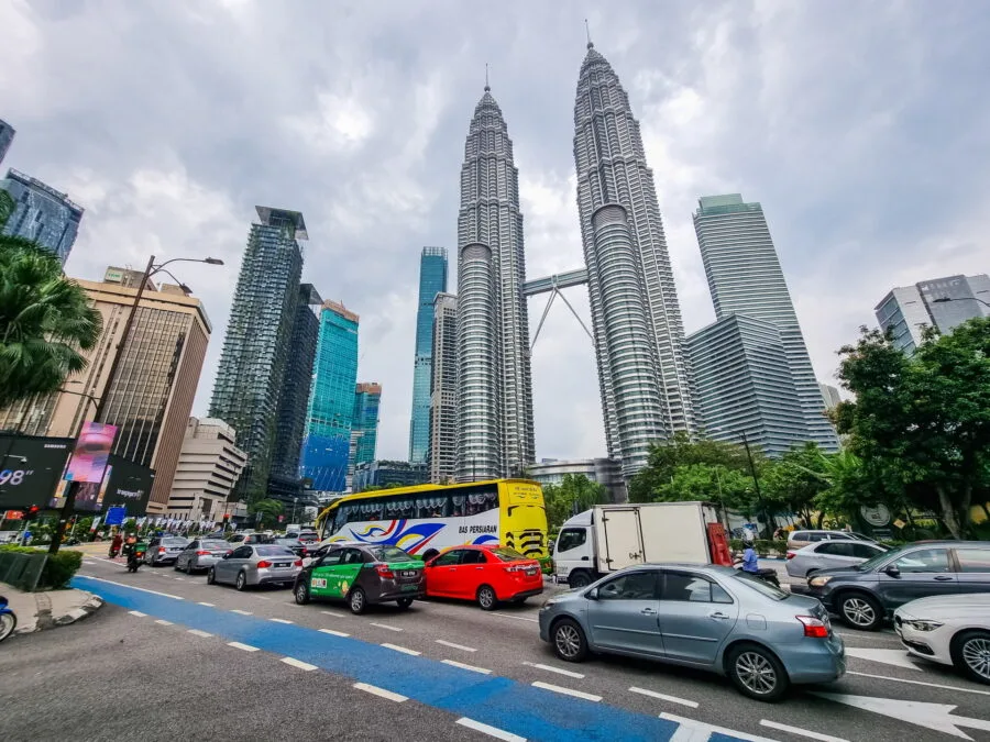 petronas twin towers in kuala lumpur malaysia
