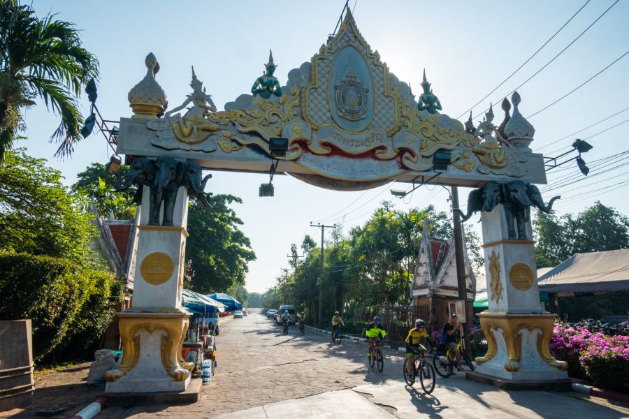 Accès au parc Sri Nakhon Khuean Khan à Bang Kachao