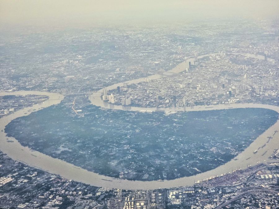 bang kachao vu du ciel en avion