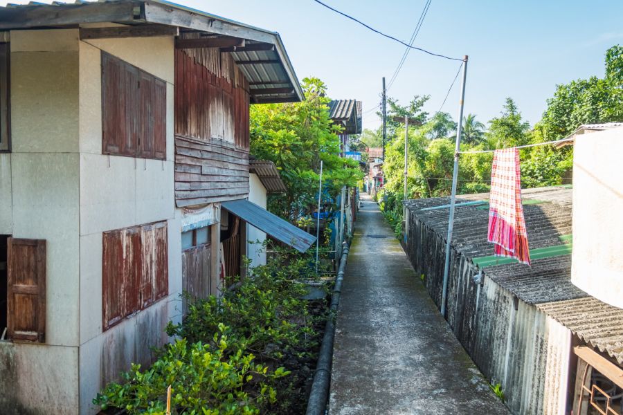 Habitations au cœur de Bang Kachao