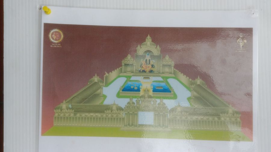 plan rendu final du temple hindou mahadevalai bang kachao