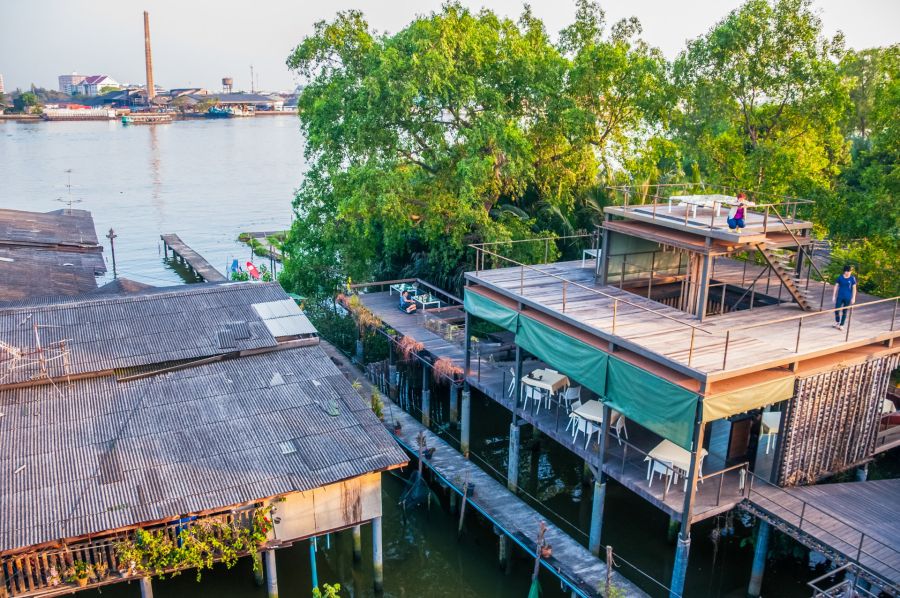 restaurant du bangkok tree house bang kachao
