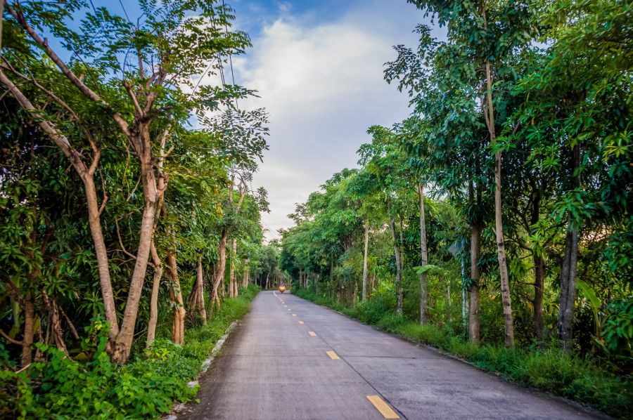 route a bang kachao avant modernisation pour velos